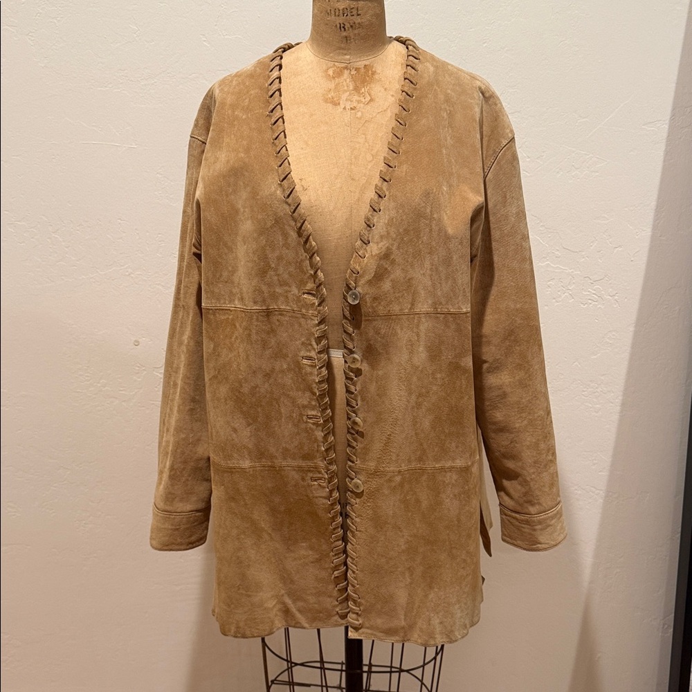 Vintage Apart Impressions Genuine Leather Jacket (1990s)